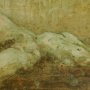 Liegender Akt - Öl auf Karton, 80 x 60, 2002, Privatbesitz