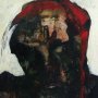 Dämon - Mischtechnik, 60 x 80, 2009, Privatbesitz