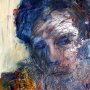 Gläubiger III - Mischtechnik auf Leinwand, 80 x 100, 2011
